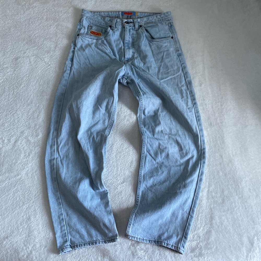 Empyre Light Blue Straight Leg Jeans